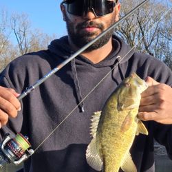 Bass catching in Leesburg VA