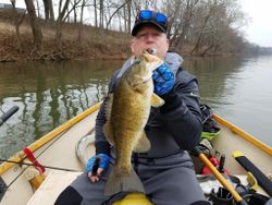 Lone angler fishing in VA