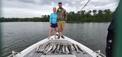 Two people fishing in Lexington