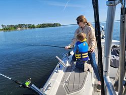 Scenic fishing in South Carolina
