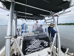Scenic landscape in SC with fishing rod