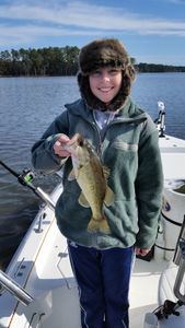 Largemouth bass caught fishing in SC