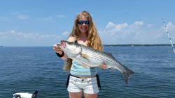 Striped bass caught in Lexington