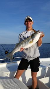 Striped bass caught in Lexington