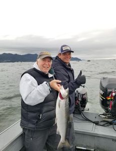 Chinook salmon caught in OR