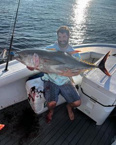Yellowfin Tuna caught while fishing in RI