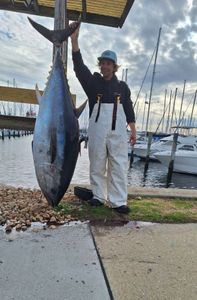 Blackfin Tuna caught while fishing in VA