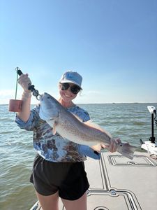 Redfish caught while fishing in Corpus Christi TX
