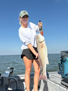 Redfish caught during fishing trip in Corpus Christi TX