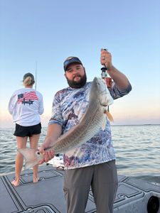 Redfish caught while fishing in Corpus Christi TX waters