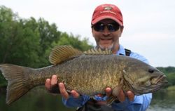 Largemouth bass caught while fishing in Baldwin