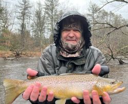 Fishing for a massive sea trout in Baldwin