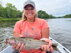 Rainbow trout fishing in Baldwin