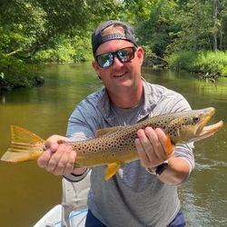 Catch of the day: a 16-inch sea trout caught in Baldwin