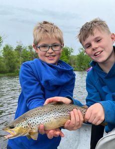 Sea trout caught in MI during fishing