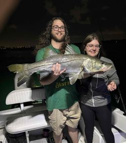 Snook fish caught while fishing in FL