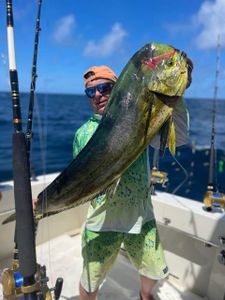 Angler with big fish in Cape May