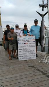 Anglers enjoying a great day of fishing in NJ