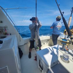 Person fishing in New Jersey
