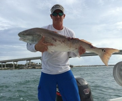 Angler with a big fish in Palm Bay