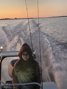 A person fishing in FL
