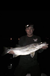 A lone angler fishing in Palm Bay
