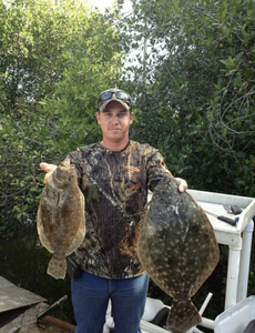 Two southern and summer flounders caught in FL