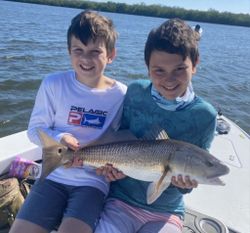 Redfish caught in Palm Bay