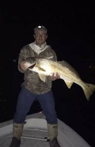 A lone angler fishing in Florida