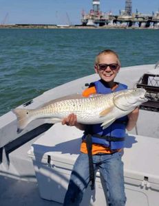 Redfish caught on fishing tour in TX