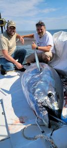 Fishing trip in Maine with two people