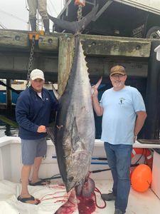 Blackfin tuna fishing in ME