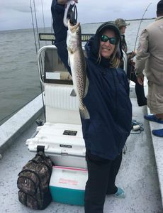 Hooked a Nice Sea Trout in Corpus Christi