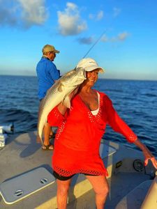 Anglers in TX with a freshwater fish