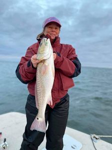 Redfish caught by angler in Corpus Christi