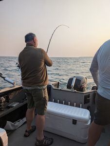 Scenic fishing spot in New York