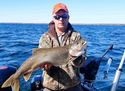 Lake Ontario's Lake Trout Majesty.