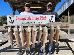 7 redfish caught in TX