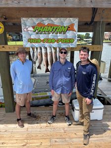 Redfish caught on fishing trip in Bridge City