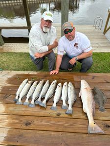 8 spotted weakfish caught while fishing at Bridge City