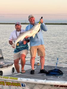 Angler with a big fish in TX