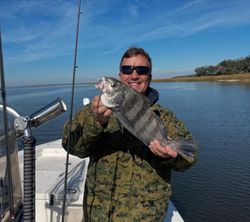 Sheepshead honeyhole in St. Mary's GA.
