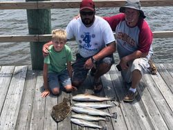 Two fish caught in GA during fishing trip