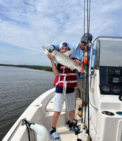 Fishing catch held on boat in St. Marys GA waters