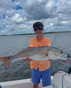One redfish caught in Georgia