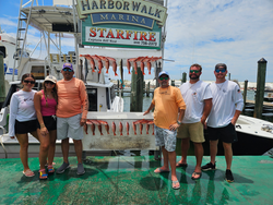 Trolling deep waters in Destin's clear conditions for the best catch!
