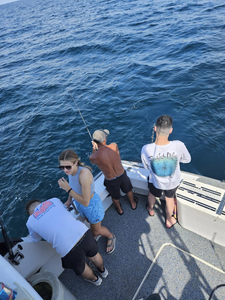 Person fishing in Destin, Florida