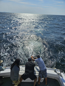 Fishing action in Destin, Florida
