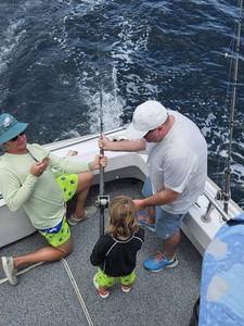 A person fishing in Florida