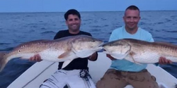 2 anglers fishing in Morehead City
